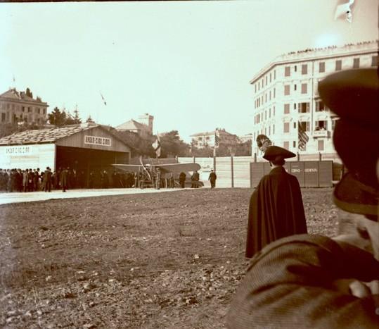 Genova - aeroplano &quot;Bleriot&quot;