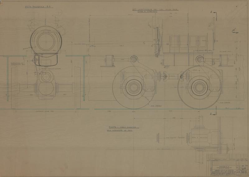 Locomotore da manovra 0-3-0 Adim/M4 - Sistemazione della sala anteriore