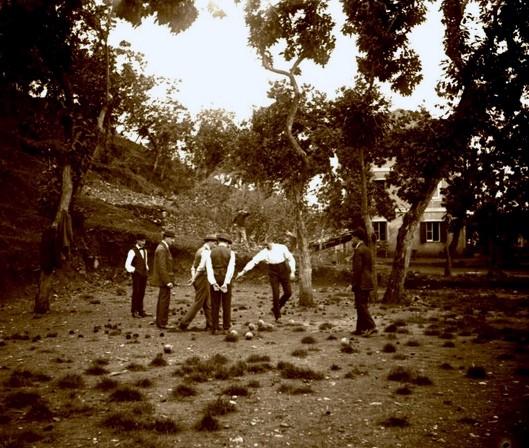Campopiano - partita a bocce