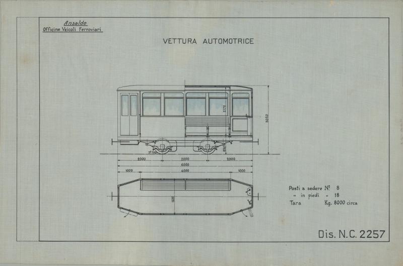Vettura automotrice