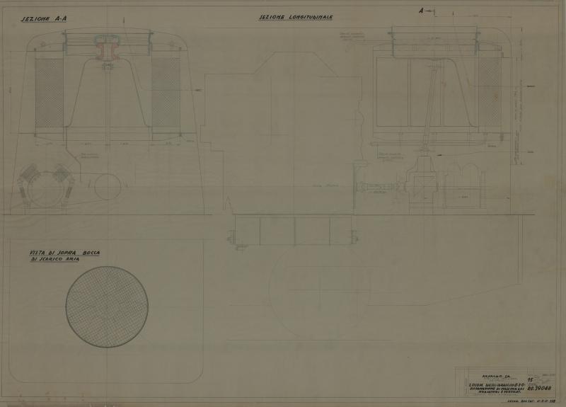 Locomotore da manovra 0-3-0 Adim/M4 -Sistemazione di massima dei radiatori e ventilatori