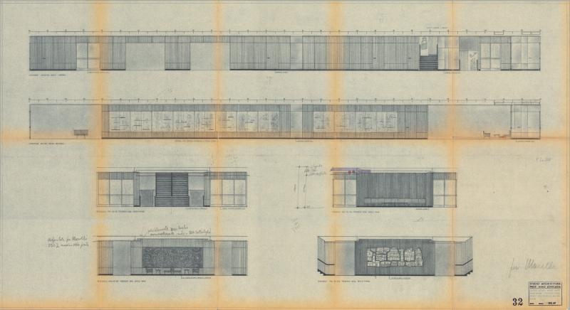 Oceanic - Main deck - Foyers di classe turistica (ord. 50-58 e ord. 94-106) - Viste