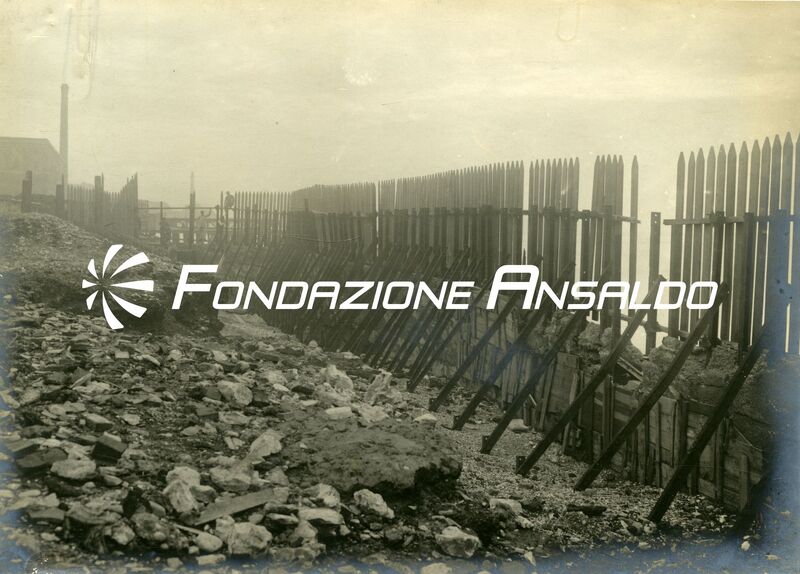 Genova - Stabilimento Meccanico Ansaldo di Sampierdarena - Danni da eventi metereologici