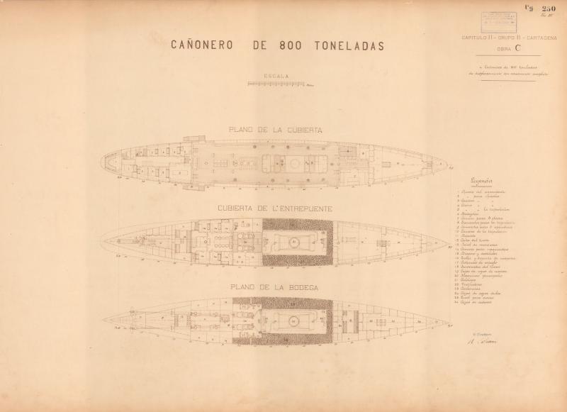 Progetto 250 - tav. 3