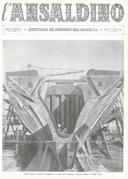 L&#039;Ansaldino, n. 21, 1955