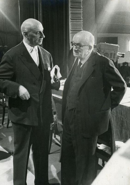 Giovanni Ansaldo ed Emilio Cecchi