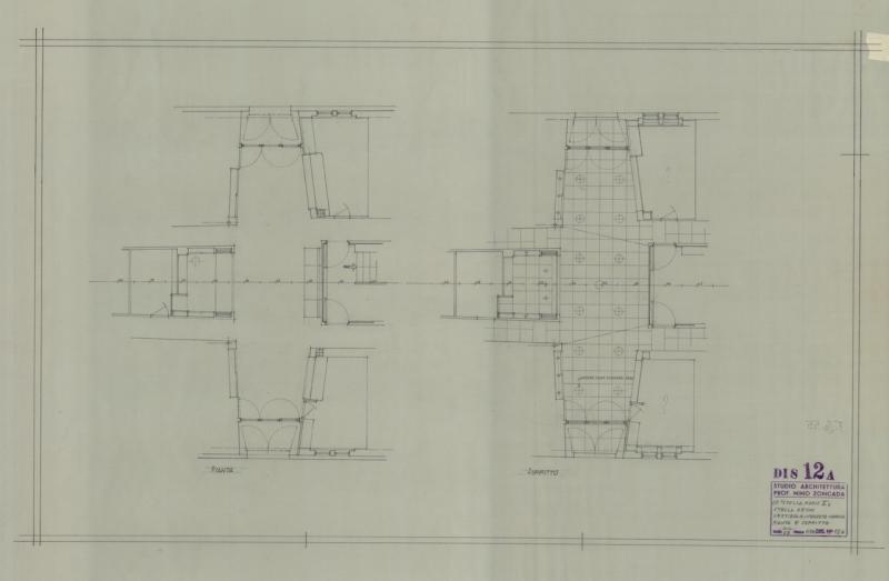 Stella Maris II - Stella deck - Vestibolo, negozio e uffici - Soffitto - Pianta