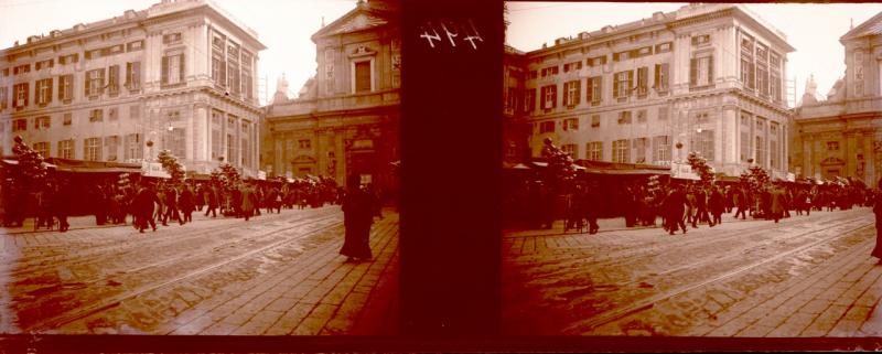 Piazza Umberto I°. Il giorno di Natale (originale)