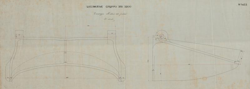 Locomotive Gruppo 3151 - 3200 - Tramoggia all&#039;interno del focolaio