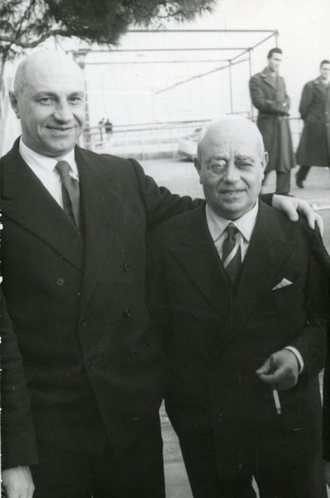 Ritratto di Giovanni Ansaldo con Biagio "Gino" Doria