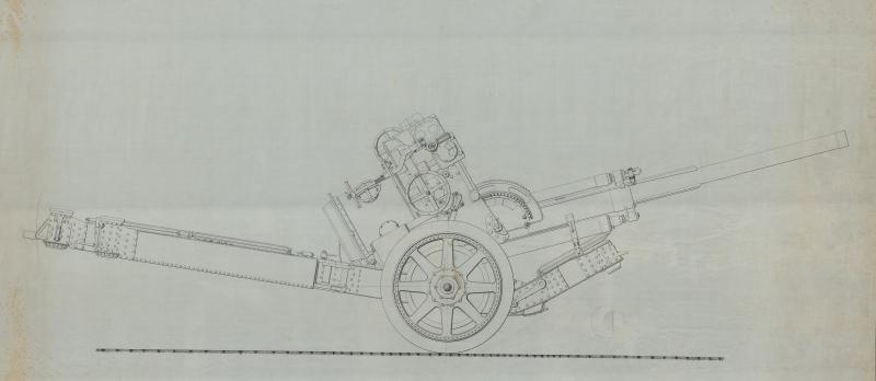 Cannone da 75/46 Mod. 934 - Insieme generale