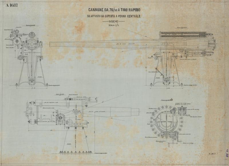 Cannone da 76/50 - insieme