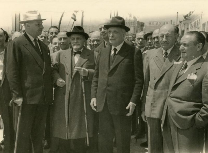 Giovanni Ansaldo, Giovanni Porzio ed Enrico De Nicola
