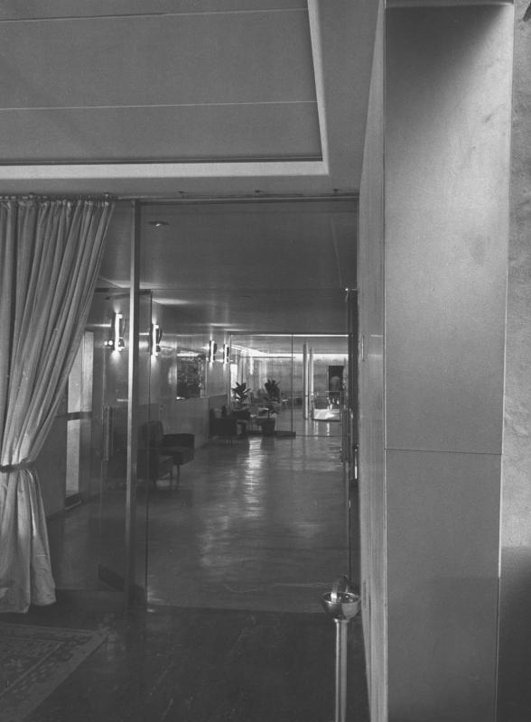 Conte Grande - Corridoio di accesso alla sala delle feste di prima classe