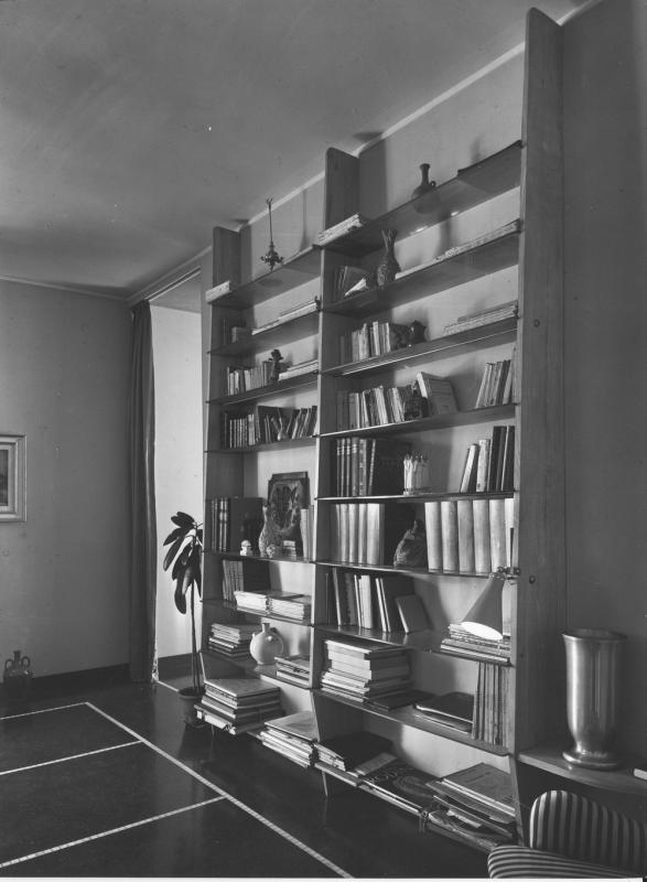 Abitazione di Nino Zoncada - Libreria
