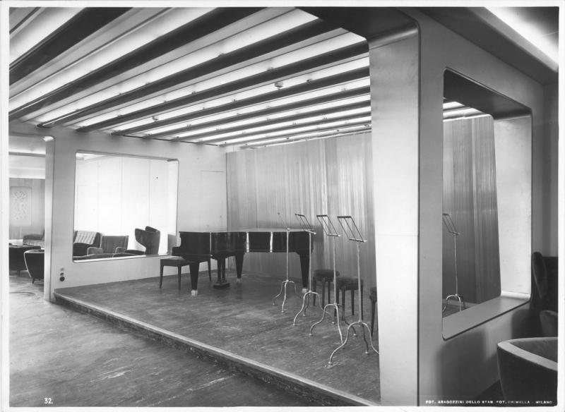 Conte Grande - Pianoforte del salone delle feste di prima classe