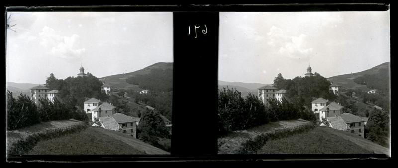 Gita alla Vittoria. Santuario visto dalla posta (originale)