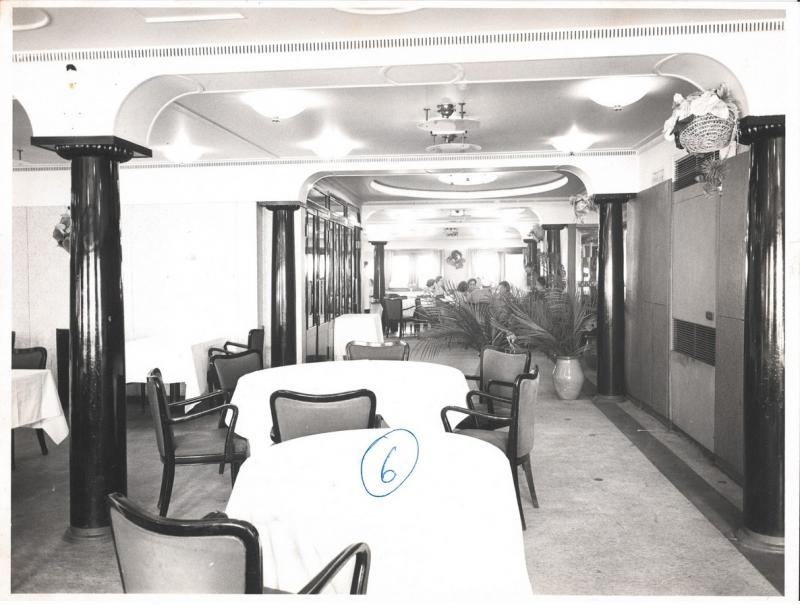 Italia - Sala da pranzo di prima classe