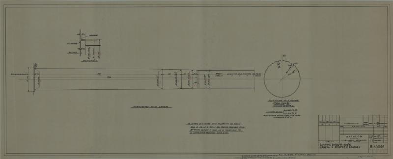 Camera per cannone da 100/47 - 100/43