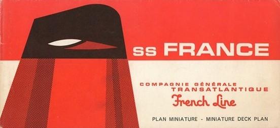 Copertina - France (s/s) - Piani di sistemazione passeggeri
