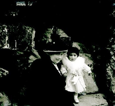 Paola Franzoni con bambino