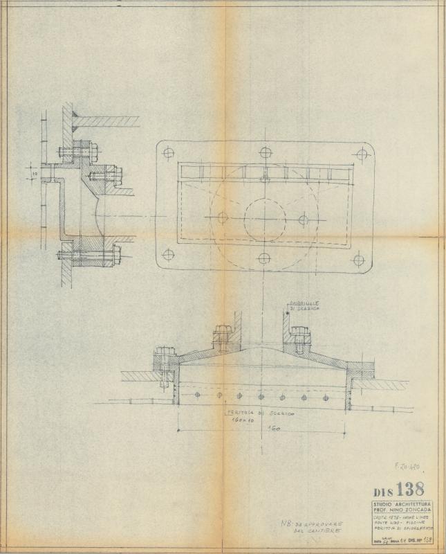Oceanic -Ponte del lido - Piscina - Feritoia di sfioramento