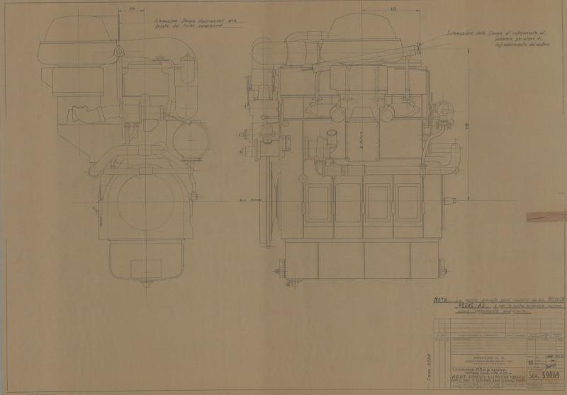 Locomotore da manovra 0-3-0 Adim/M4 - Varianti apportate a elementi del motore