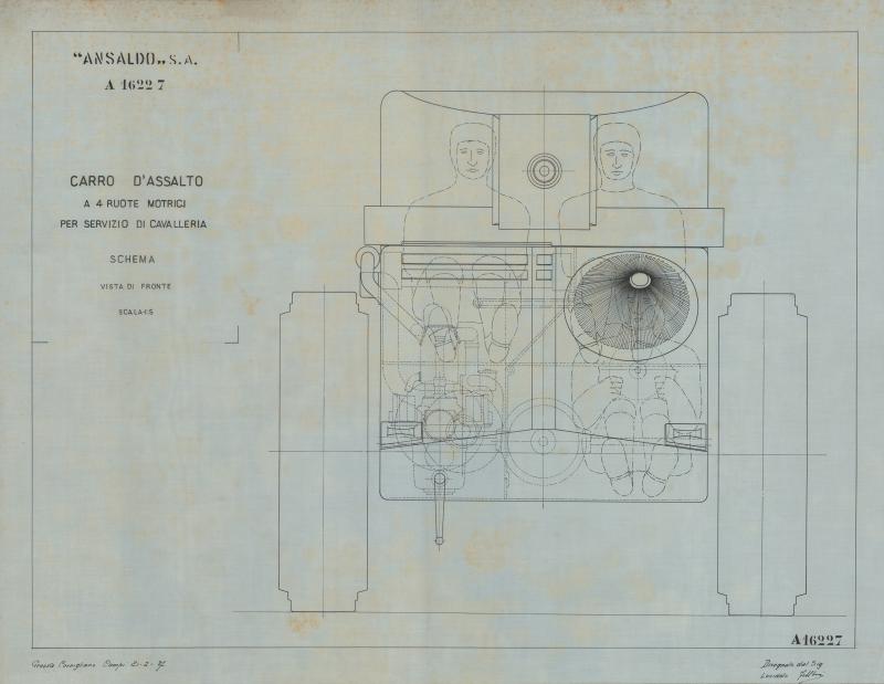 Carro d'assalto a quattro ruote motrici
