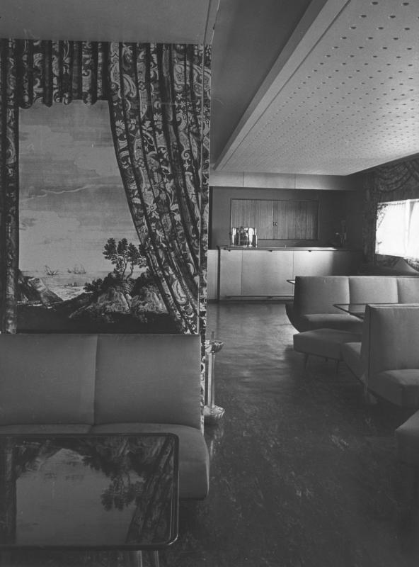 Conte Grande - Bar annesso alla sala delle feste di prima classe