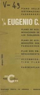 Copertina - Eugenio C (t/n) - Piani di sistemazione passeggeri