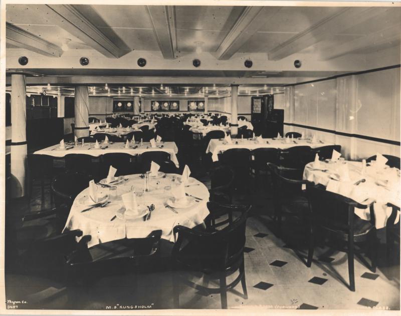 Kungsholm - Sala da pranzo di terza calsse