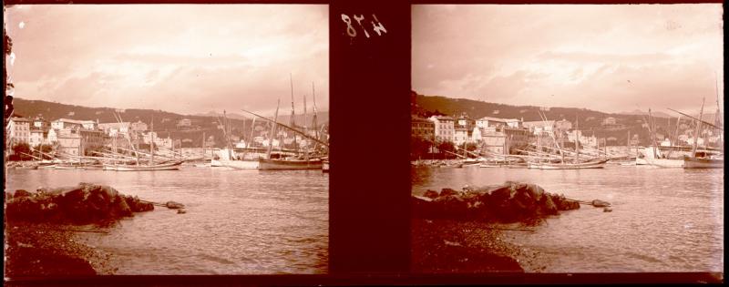 Santa Margherita. Paranze e scogli (originale)