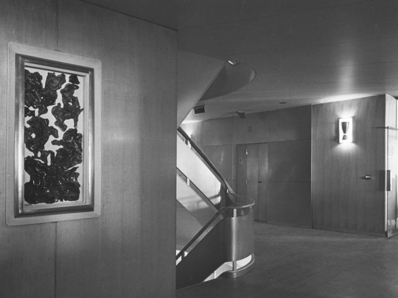 Conte Grande - Galleria e scalone di prima classe