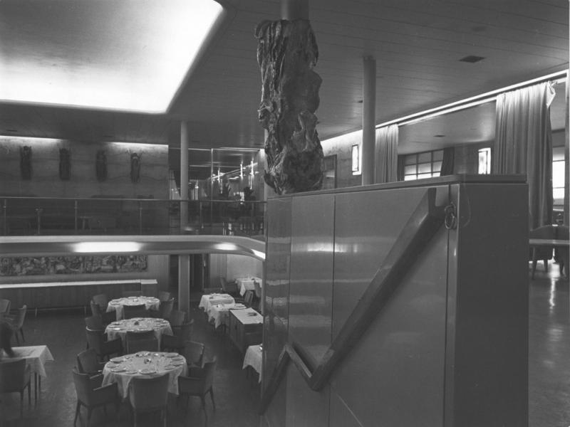 Conte Grande - Galleria e sala da pranzo di prima classe