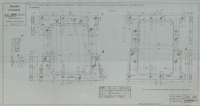 Attrezzi per Locomotive gruppo 743 - lungheroni della locomotiva