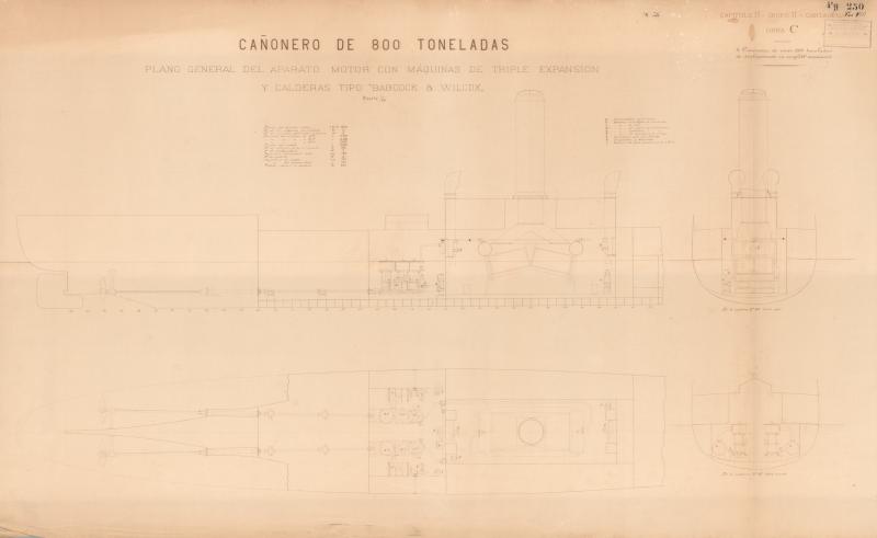 Progetto 250 - tav. 8