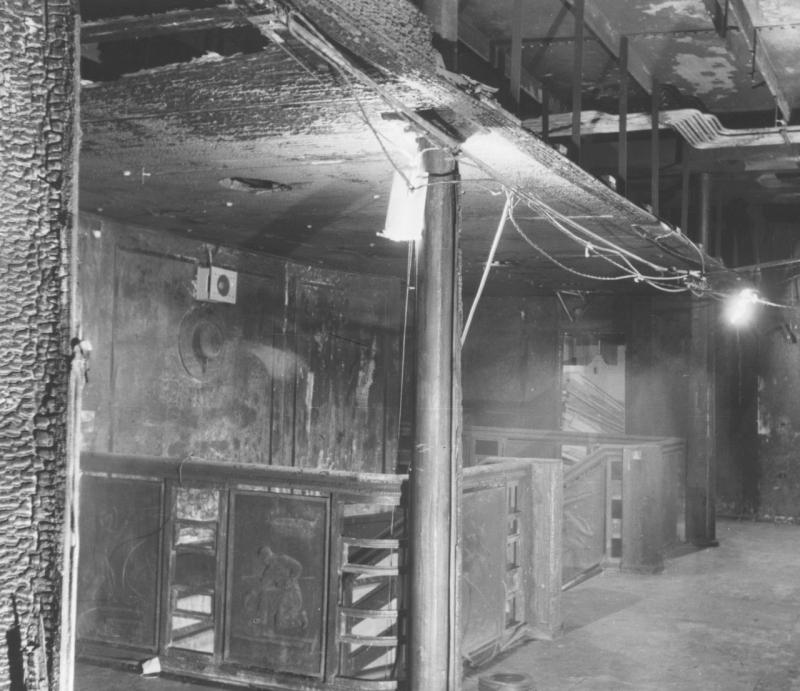 Ericsson - Interni danneggiati dall'incendio
