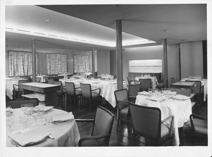 Calabria - Sala da pranzo di prima classe