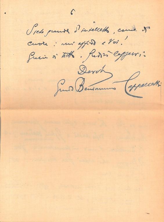 Lettera di Guido Beniamino Cappelletti a Giovanni Ansaldo, 01-06-1939 (6)