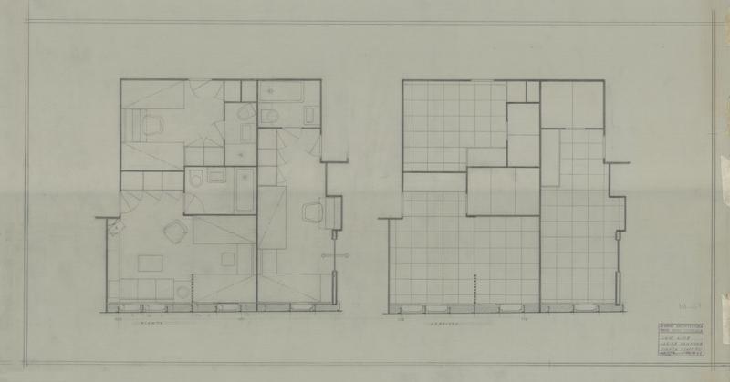 Stella Solaris II - Cabine campione - Pianta e soffitto