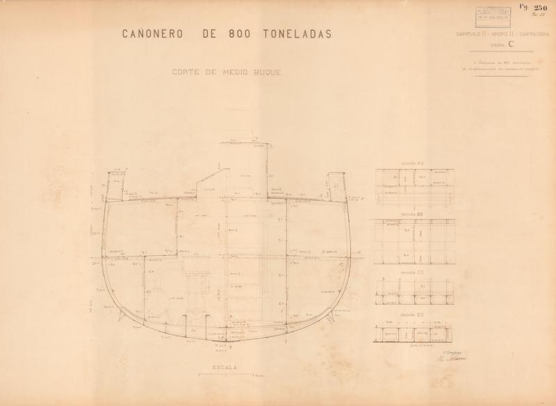 Progetto 250 - tav. 4