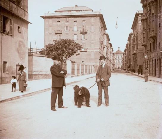 Via G. T. Invrea. Sig. Santamaria e Lorenzo (taglio)