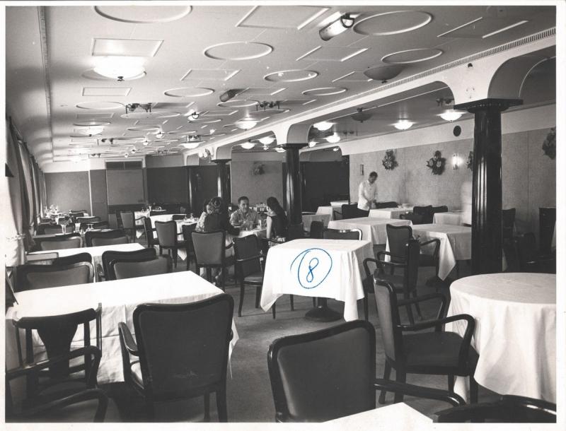 Italia - Sala da pranzo di prima classe