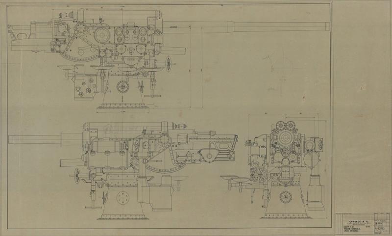Cannone da 90/53 - Viste esterne