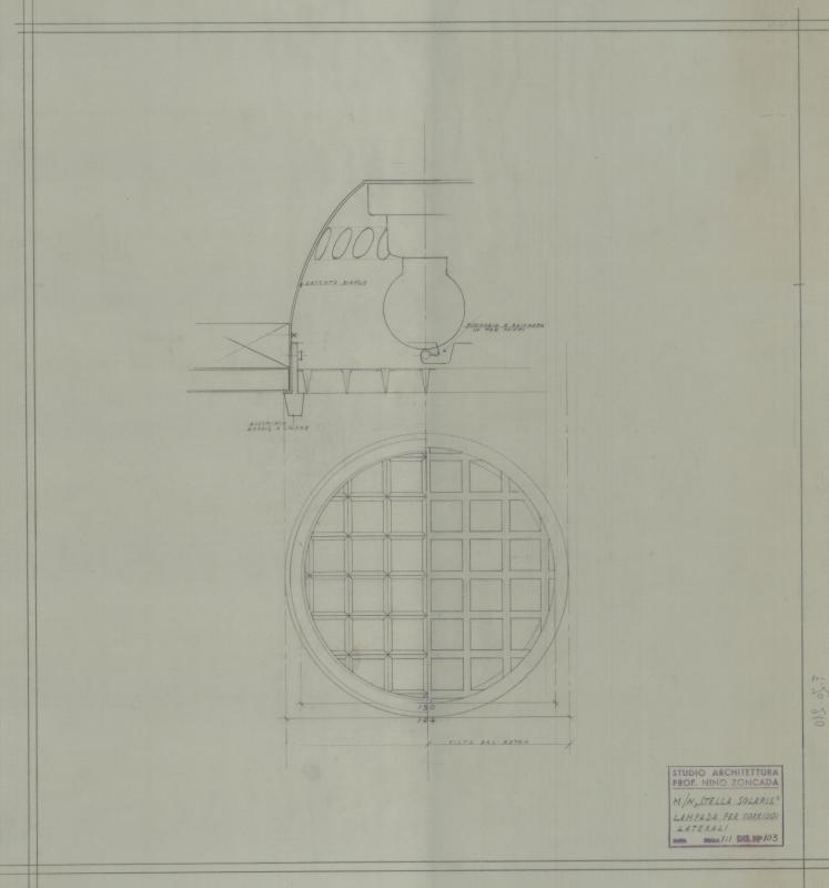 Stella Solaris II - Lampada per i corridoi laterali