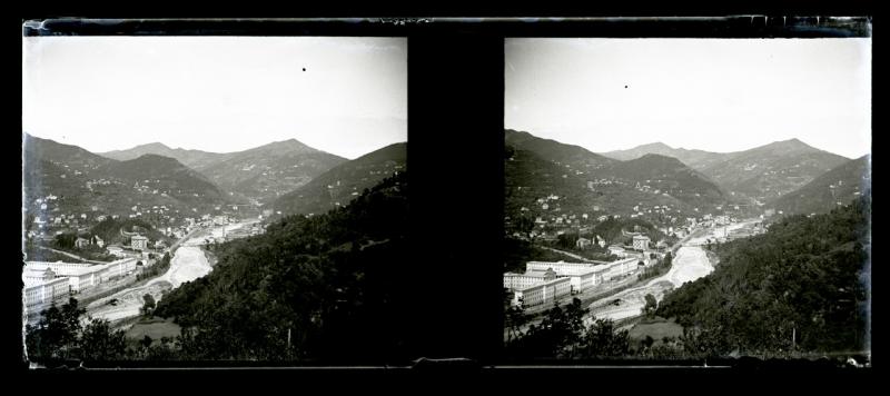 Prato visto dalla pineta di Serino (taglio)