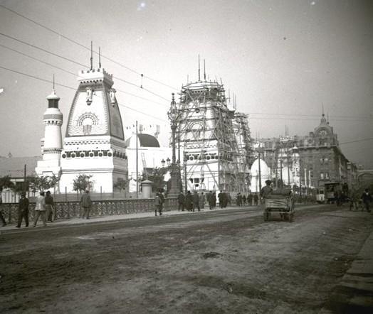Genova - Expo 1914 - torri perimetrali