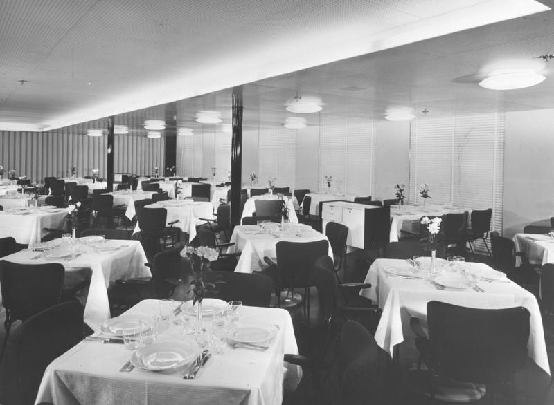 Federico Costa - Sala da pranzo di seconda classe
