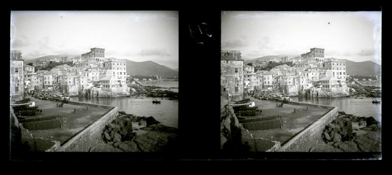 Boccadasse. Vista dal retro del piazzale della chiesa (originale)