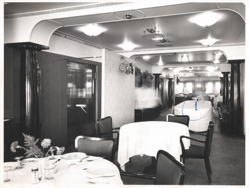 Italia - Sala da prando di prima classe